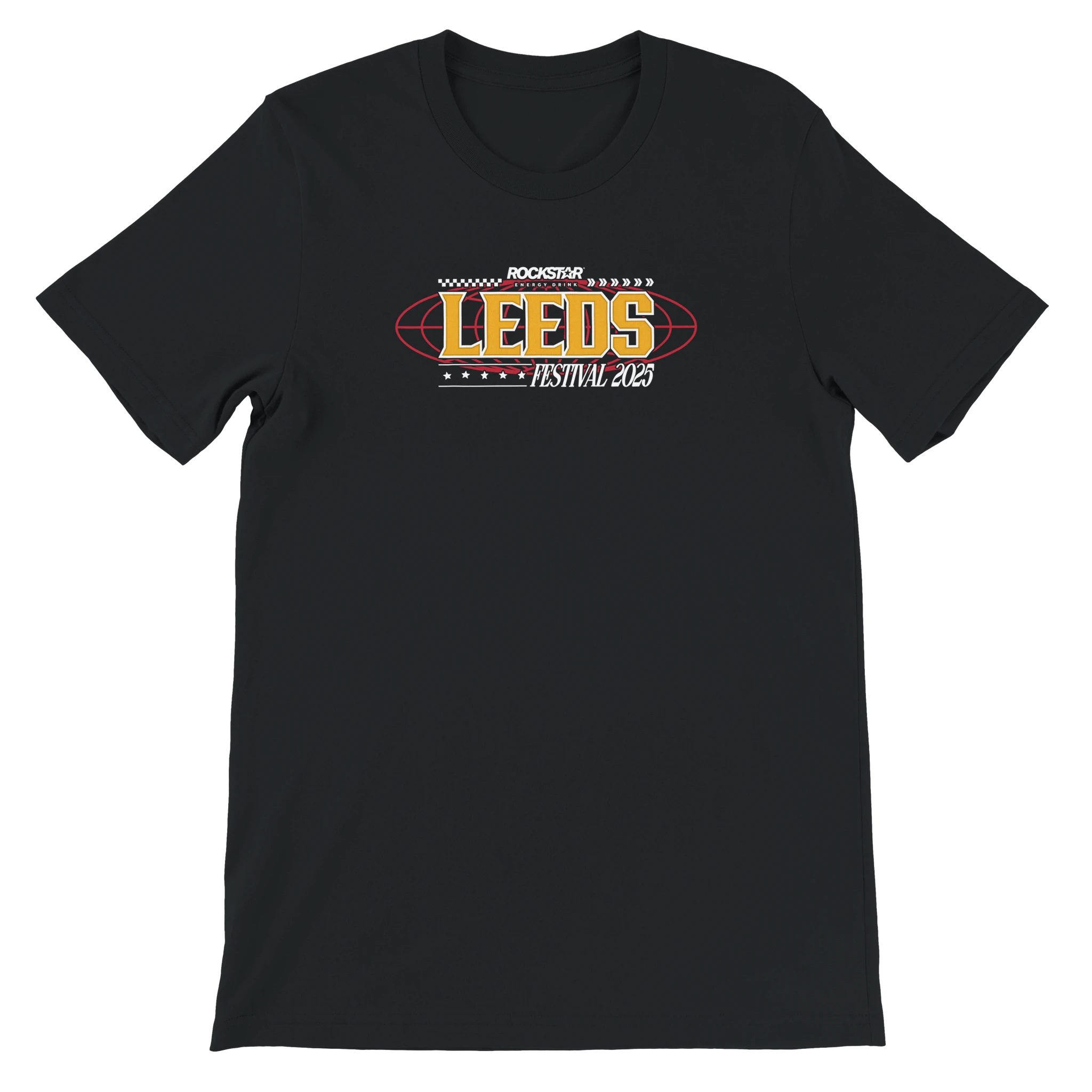 Leeds 2025 Line-Up Black T-Shirt – Reading & Leeds Festival