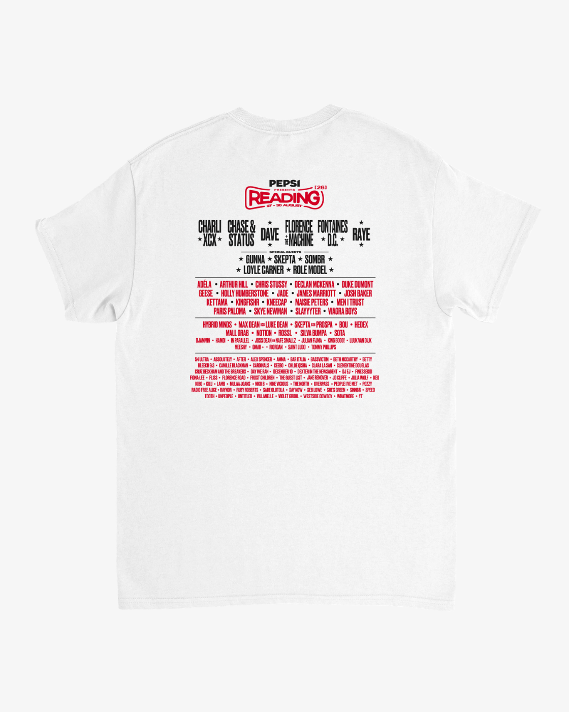 Certainly! Here’s the sentence rewritten using your provided product data: It appears there are no provided keywords to blend into the description for the Click & Collect 2026 Reading White Logo Line-Up T-Shirt by R&L Click & Collect 2026. If you have any specific keywords you’d like included, please provide them and I’ll be happy to rewrite the description for you!.